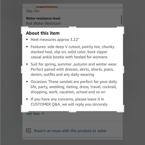 Pointed Toe - Heel Ankle Booties - Picture 7 of 10